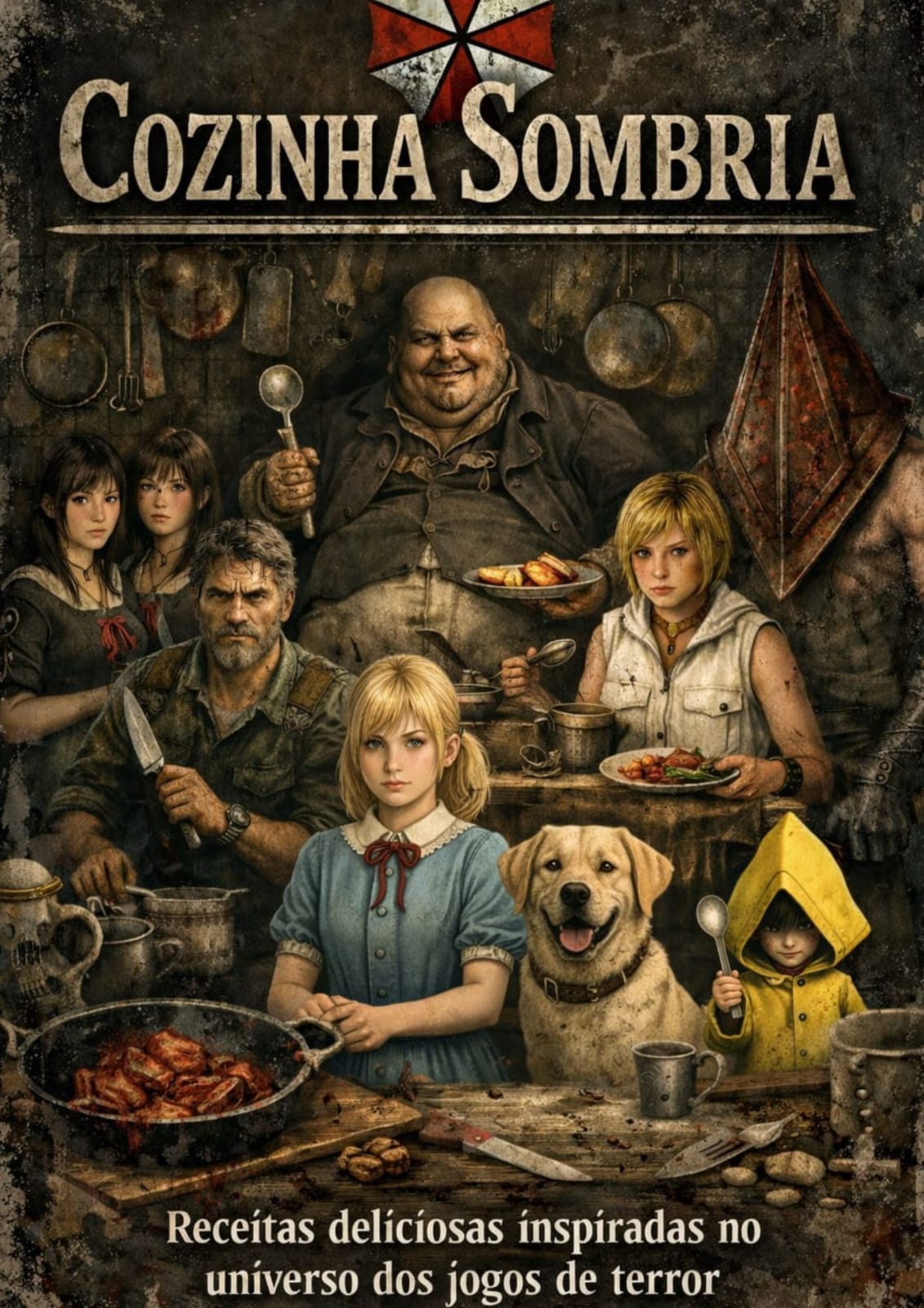 Livro Cozinha Sombria